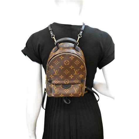 LOUIS VUITTON Monogram Palm Springs Backpack Mini 